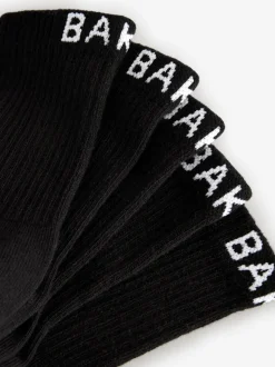 Noir - Lot de 5 chaussettes Baker by Ted Baker garçon