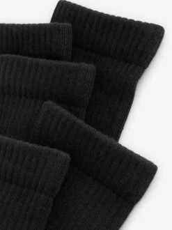 Noir - Lot de 5 chaussettes Clarks Sporty School