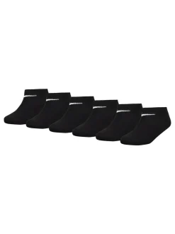Noir - Lot de 6 paires de chaussettes de sport Nike Little Kids