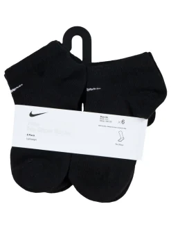 Noir - Lot de 6 paires de chaussettes de sport Nike Little Kids