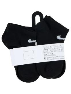 Noir - Lot de 6 paires de chaussettes de sport Nike Little Kids