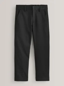Noir - Lot de 2 Pantalons d’école Coupe standard (3-17ans)