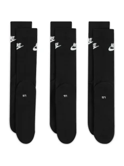 Noir - Lot de chaussettes Nike Everyday Essential 3