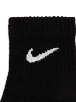 Noir - Lot de chaussettes de cheville Nike Lightweight Everyday 3