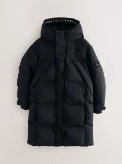 Noir - Manteau matelassé long imperméable Baker by Ted Baker