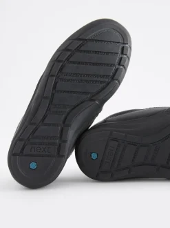 Noir - Mocassins d'écolier en cuir