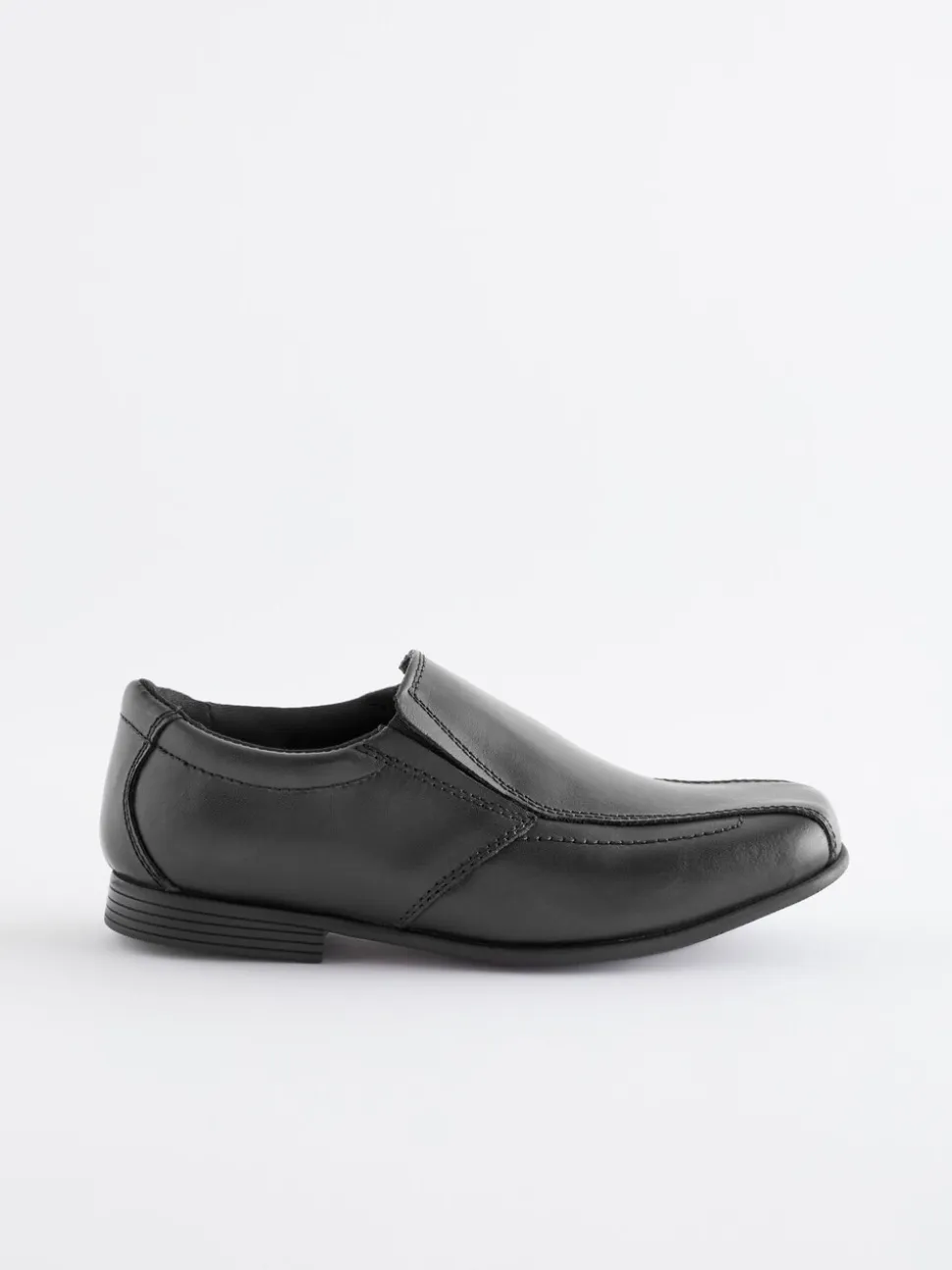 Noir - Mocassins d'écolier en cuir