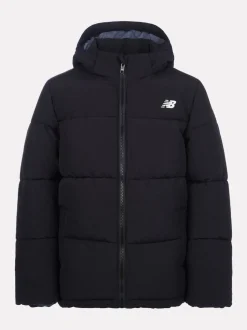 Noir - New Balance Large doudoune Baffle
