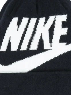 Noir - Nike ensemble bonnet et gants à pompons Swoosh