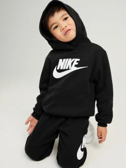 Noir - Nike survêtement en polaire Little Kids Club