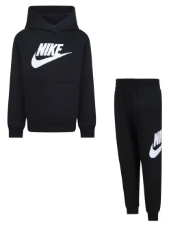 Noir - Nike survêtement en polaire Little Kids Club