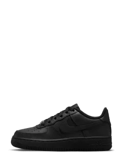 Noir - Nike Youth Air Force 1 Trainers