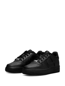 Noir - Nike Youth Air Force 1 Trainers