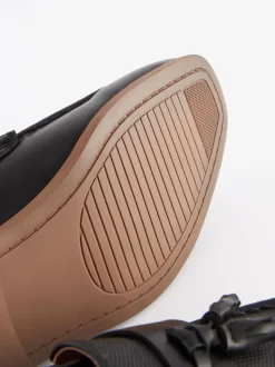 Noir à pampilles - Mocassins intelligents