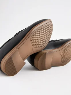 Noir à pampilles - Mocassins intelligents