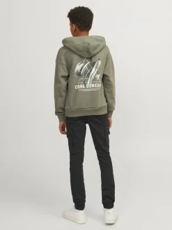 Noir - Pantalon cargo JACK & JONES Junior