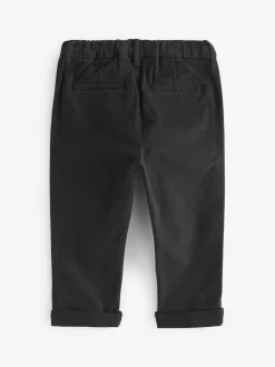 Noir - Pantalon chino extensible (3mois-7ans)