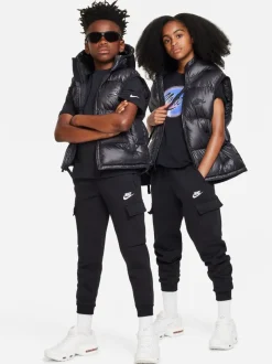 Noir - Pantalon de jogging cargo en polaire Nike Club