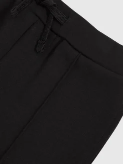 Noir - Pantalon de jogging Reiss Premier Premium Interlock à cordon