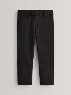 Noir - Pantalon habillé à l’école (3-17ans)