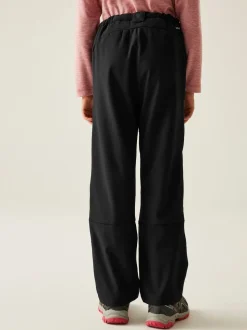 Noir - Pantalon Regatta Softshell unisexe enfant