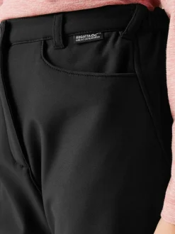 Noir - Pantalon Regatta Softshell unisexe enfant