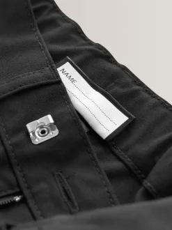 Noir - Pantalon skinny extensible pour l'école (3-17ans)