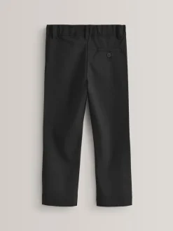 Noir - Pantalon skinny extensible pour l'école (3-17ans)