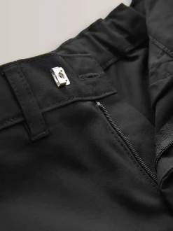 Noir - Pantalon skinny extensible pour l'école (3-17ans)