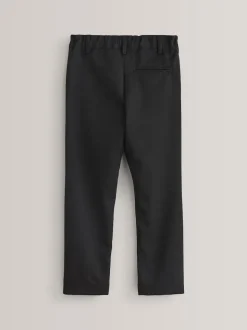Noir - Pantalons d’école Coupe droite (3-17ans)