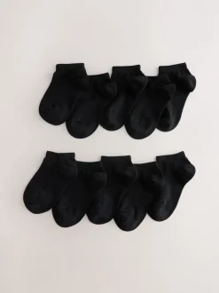 Noir - Paquet de 10 chaussettes d'entraînement
