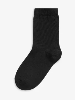 Noir - 7{Paquet de chaussettes en coton riche