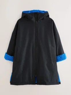 Noir - Peignoir à langer imperméable (3-16ans)