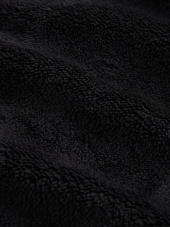 Noir - Peignoirs en laine polaire (1.5-16ans)