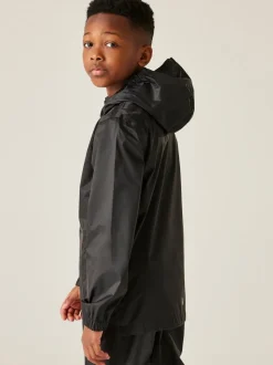 Noir - Regatta Veste Lot It imperméable pour enfants III