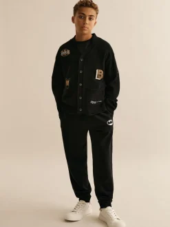 Noir - Reiss Kinsley Batman | Cardigan Reiss Badge