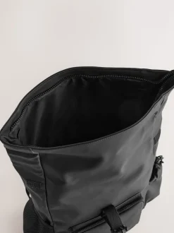 Noir - Sac à dos rabattable
