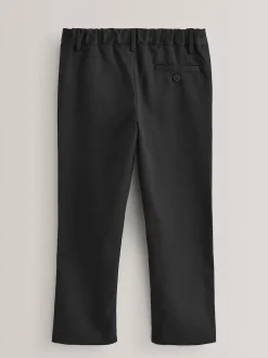 Noir - School Pull On Waist Straight Trousers (3-17yrs)