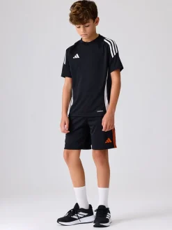Noir - Short adidas Tiro 24 enfant