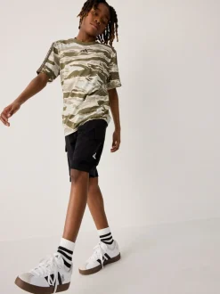 Noir - Short cargo adidas Essentials pour enfant