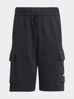 Noir - Short cargo adidas Essentials pour enfant