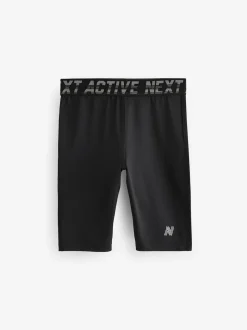 Noir - Short de couche de base (3-16 ans)