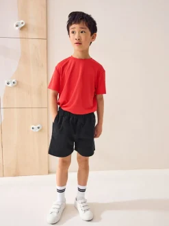 Noir - Short de sport de rugby (3-16ans)