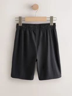 Noir - Short de sport léger 3 Pack (3-16ans)