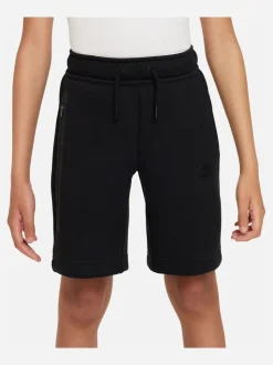 Noir - Short Nike Tech en molleton