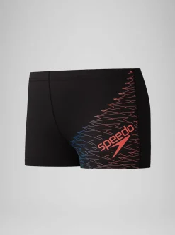 Noir - Shorts de bain Speedo Speedo Medley Logo Aqua
