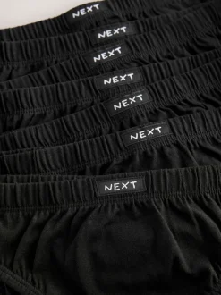 Noir - Slip en coton 100% 7 Paquet (1.5-16ans)