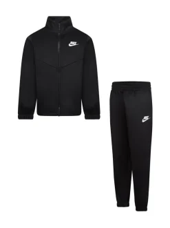 Noir - Survêtement Nike Little Kids Lifestyle Essentials Poly