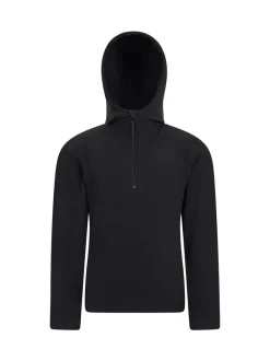 Noir - Sweat à capuche Mountain Warehouse Camber II en polaire