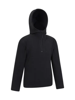 Noir - Sweat à capuche Mountain Warehouse Camber II en polaire